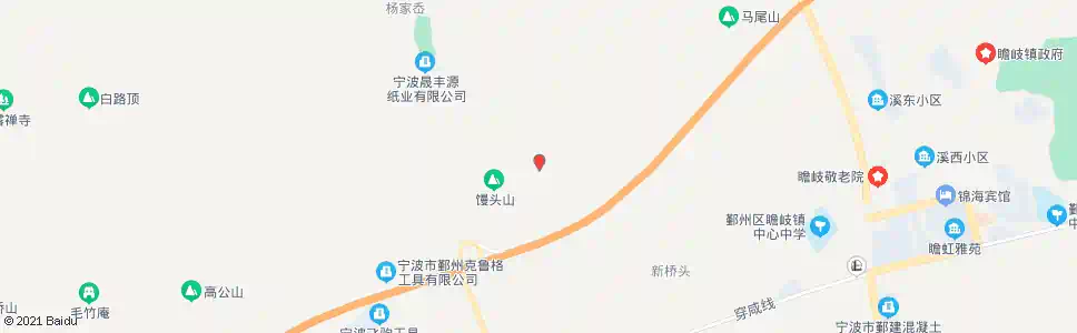 宁波大嵩方桥东_公交站地图_宁波公交_妙搜公交查询2025