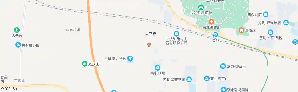 宁波太平桥_公交站地图_宁波公交_妙搜公交查询2025