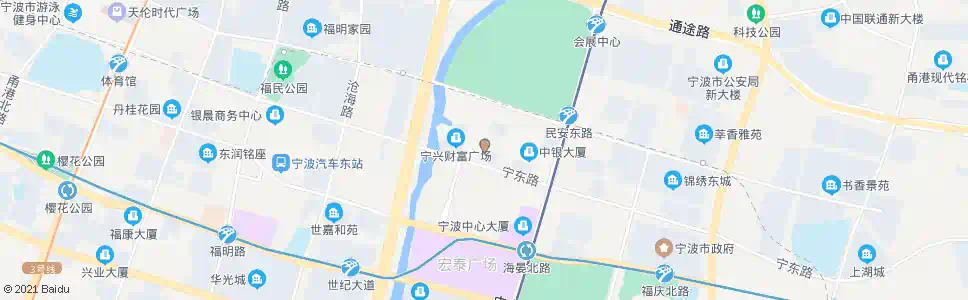 宁波工商银行_公交站地图_宁波公交_妙搜公交查询2025