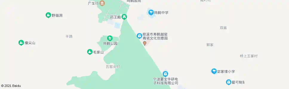 宁波鸣鹤董慈东老年公寓家新村_公交站地图_宁波公交_妙搜公交查询2025