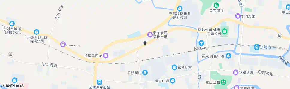 宁波余姚农贸市场_公交站地图_宁波公交_妙搜公交查询2025
