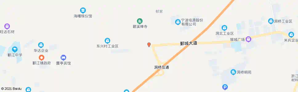 宁波川堂庄家_公交站地图_宁波公交_妙搜公交查询2025