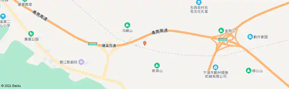 宁波黄岭_公交站地图_宁波公交_妙搜公交查询2025