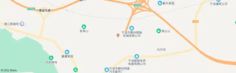 宁波华塘_公交站地图_宁波公交_妙搜公交查询2025