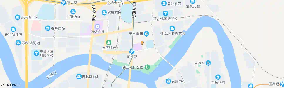 宁波天和家园(景观大道)_公交站地图_宁波公交_妙搜公交查询2025