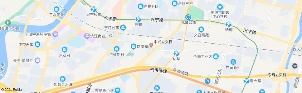 宁波永达路中兴路口_公交站地图_宁波公交_妙搜公交查询2025