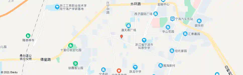 宁波宁海大厦_公交站地图_宁波公交_妙搜公交查询2025