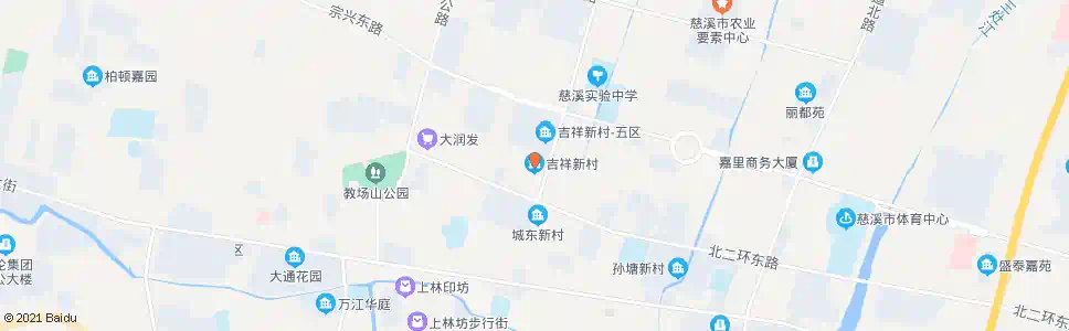 宁波吉祥新村(青少年宫北路)_公交站地图_宁波公交_妙搜公交查询2025
