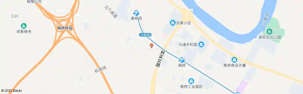 宁波吴江岸_公交站地图_宁波公交_妙搜公交查询2025
