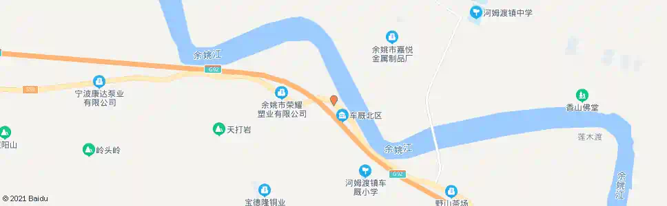 宁波车厩粮站_公交站地图_宁波公交_妙搜公交查询2025