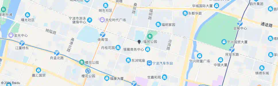 宁波宁波三中_公交站地图_宁波公交_妙搜公交查询2025