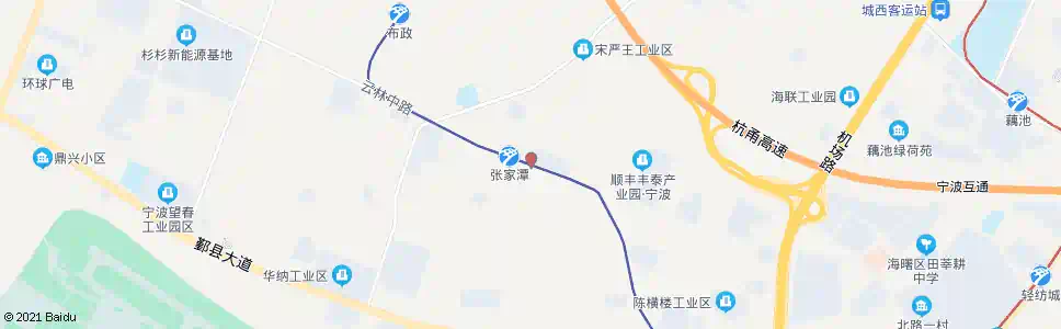 宁波东沙港_公交站地图_宁波公交_妙搜公交查询2025