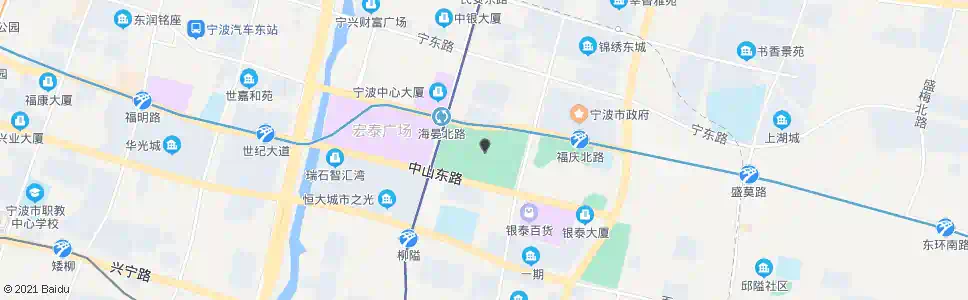 宁波文化广场_公交站地图_宁波公交_妙搜公交查询2025