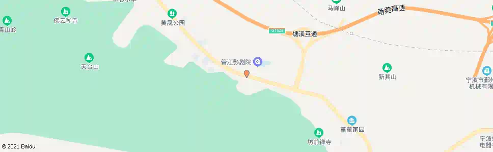 宁波前丰_公交站地图_宁波公交_妙搜公交查询2025