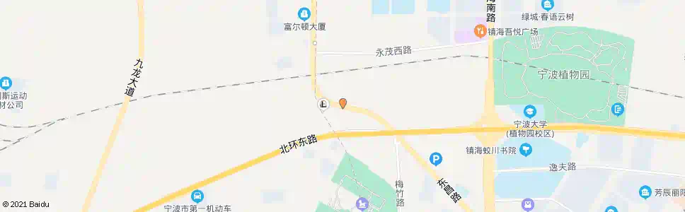 宁波洪家2_公交站地图_宁波公交_妙搜公交查询2025