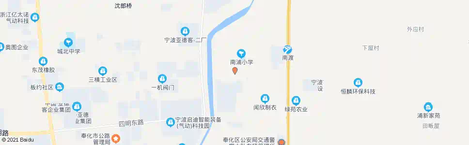 宁波南渡村_公交站地图_宁波公交_妙搜公交查询2025
