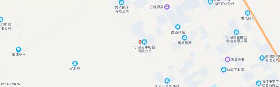 宁波慈东滨海北区站_公交站地图_宁波公交_妙搜公交查询2025