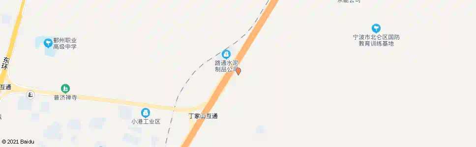 宁波丁家山_公交站地图_宁波公交_妙搜公交查询2025