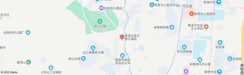 宁波白金汉爵_公交站地图_宁波公交_妙搜公交查询2025