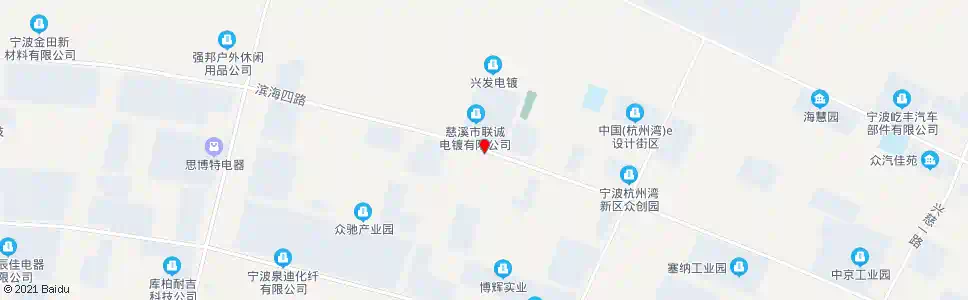 宁波电镀园区_公交站地图_宁波公交_妙搜公交查询2025