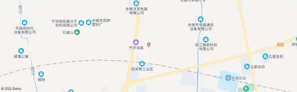宁波克山村_公交站地图_宁波公交_妙搜公交查询2025
