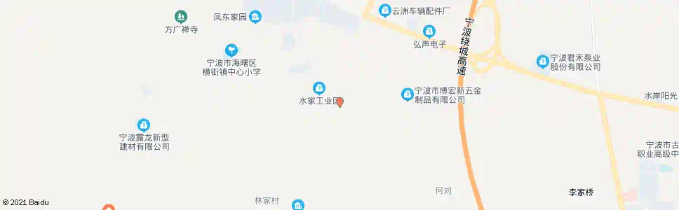 宁波水家村_公交站地图_宁波公交_妙搜公交查询2025