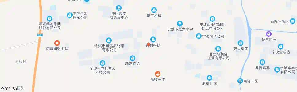 宁波吴家竺桥_公交站地图_宁波公交_妙搜公交查询2025