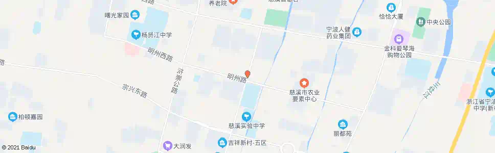 宁波启明光电_公交站地图_宁波公交_妙搜公交查询2025