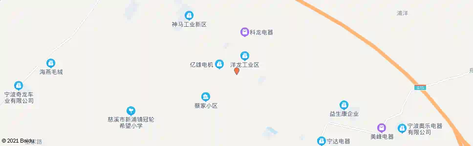 宁波洋龙村_公交站地图_宁波公交_妙搜公交查询2025
