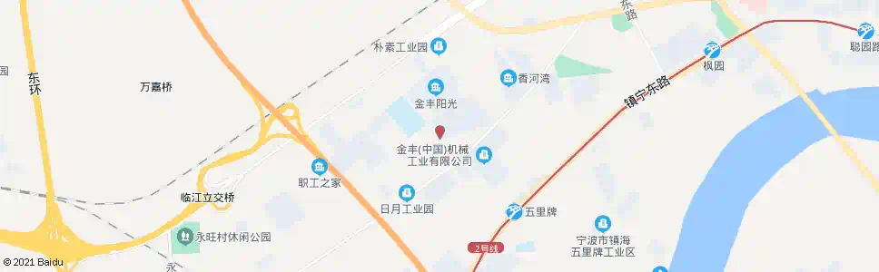 宁波中官路村_公交站地图_宁波公交_妙搜公交查询2025