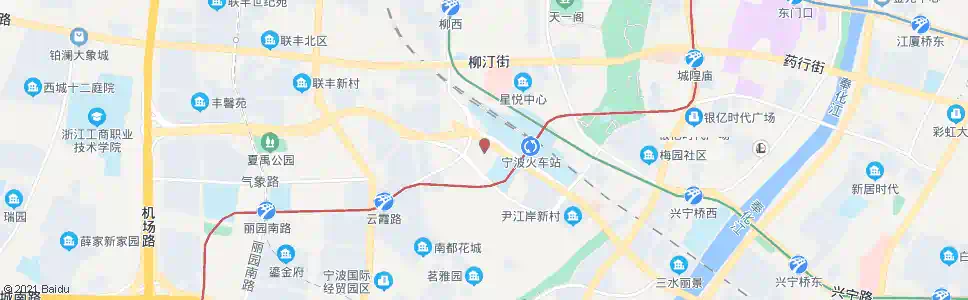 宁波汽车南站_公交站地图_宁波公交_妙搜公交查询2025