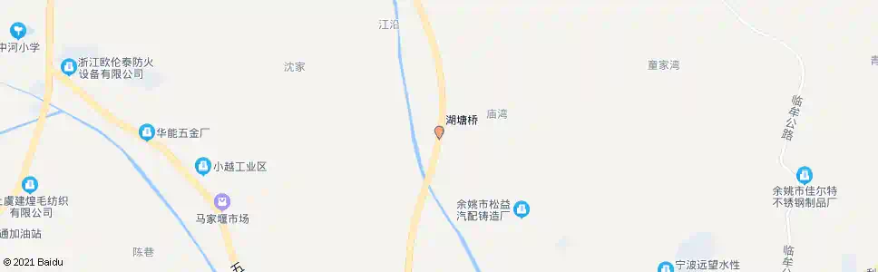 宁波小湖头堰_公交站地图_宁波公交_妙搜公交查询2025