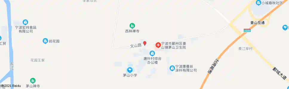 宁波胡家坟东(文山路)_公交站地图_宁波公交_妙搜公交查询2025