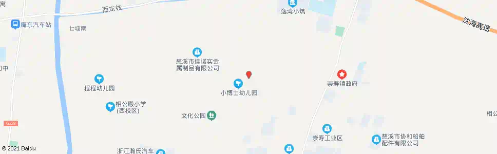 宁波万红中学_公交站地图_宁波公交_妙搜公交查询2025