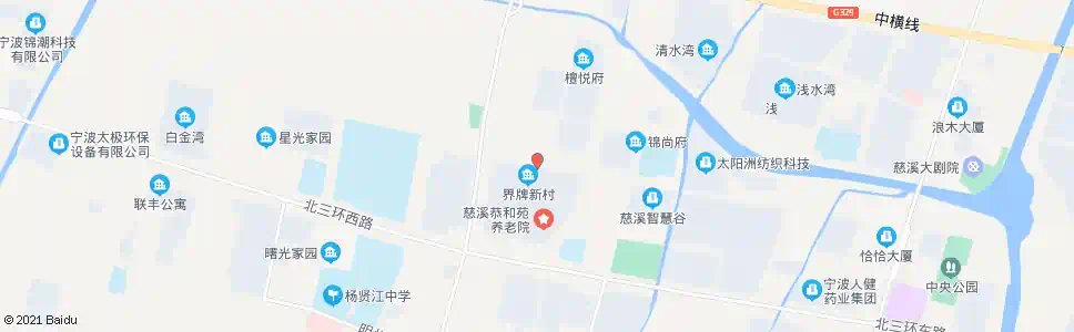 宁波界牌新村北_公交站地图_宁波公交_妙搜公交查询2025