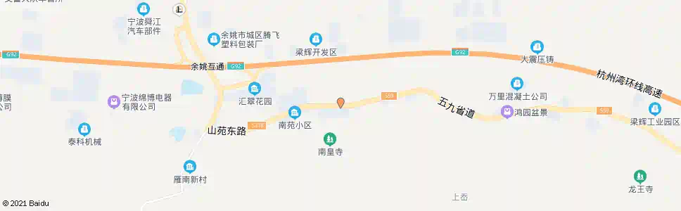 宁波梅山_公交站地图_宁波公交_妙搜公交查询2025