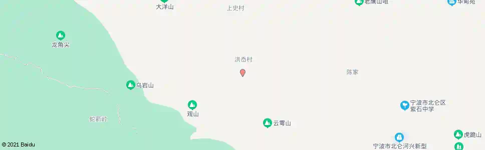 宁波洪岙_公交站地图_宁波公交_妙搜公交查询2025