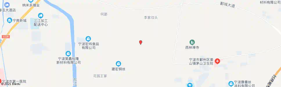 宁波高田塍路口_公交站地图_宁波公交_妙搜公交查询2025