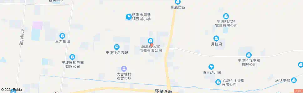 宁波余慈物流_公交站地图_宁波公交_妙搜公交查询2025