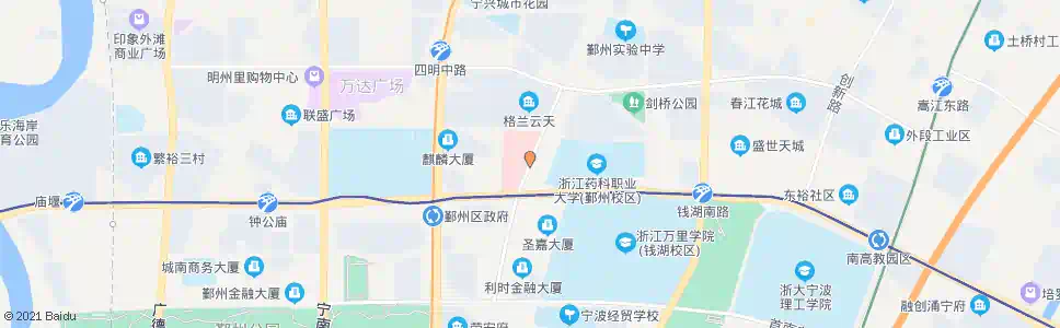 宁波市泌尿肾病医院_公交站地图_宁波公交_妙搜公交查询2025