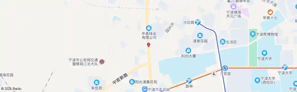 宁波兆龙路口_公交站地图_宁波公交_妙搜公交查询2025
