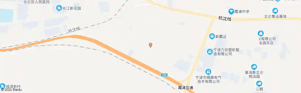 宁波陈华浦新村_公交站地图_宁波公交_妙搜公交查询2025