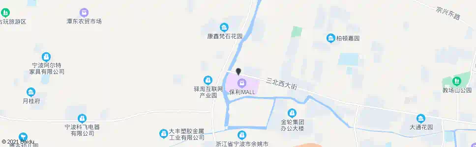 宁波保利滨湖天地_公交站地图_宁波公交_妙搜公交查询2025