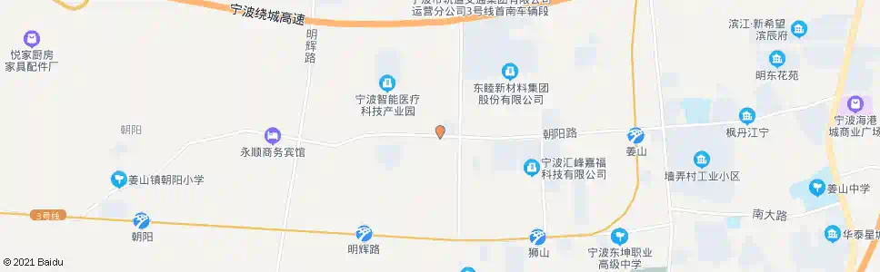 宁波奥克斯工业园区_公交站地图_宁波公交_妙搜公交查询2025