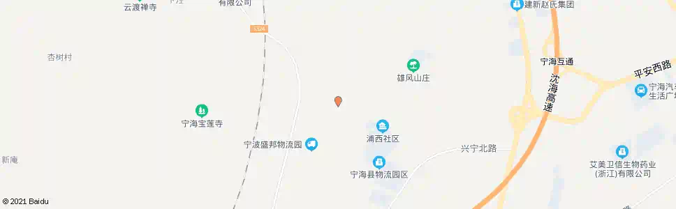宁波沙田路_公交站地图_宁波公交_妙搜公交查询2025