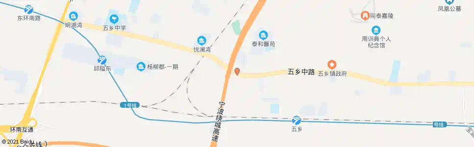 宁波五乡农贸市场_公交站地图_宁波公交_妙搜公交查询2025