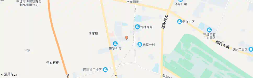 宁波古中大桥_公交站地图_宁波公交_妙搜公交查询2025