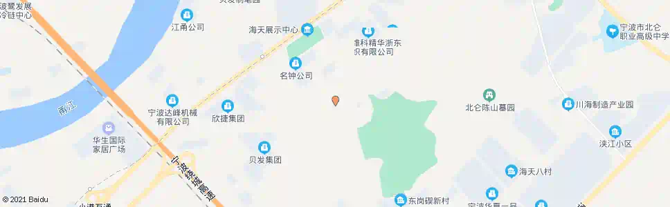 宁波山下_公交站地图_宁波公交_妙搜公交查询2025