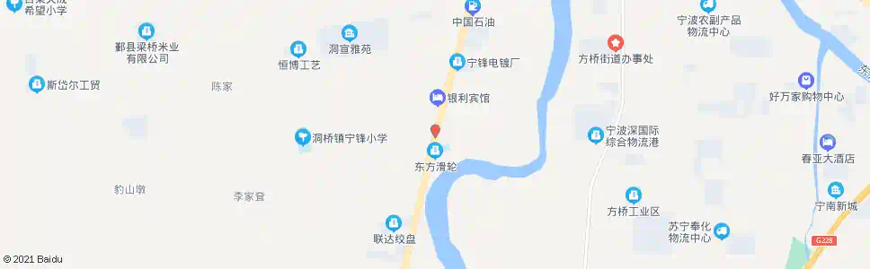 宁波前王_公交站地图_宁波公交_妙搜公交查询2025