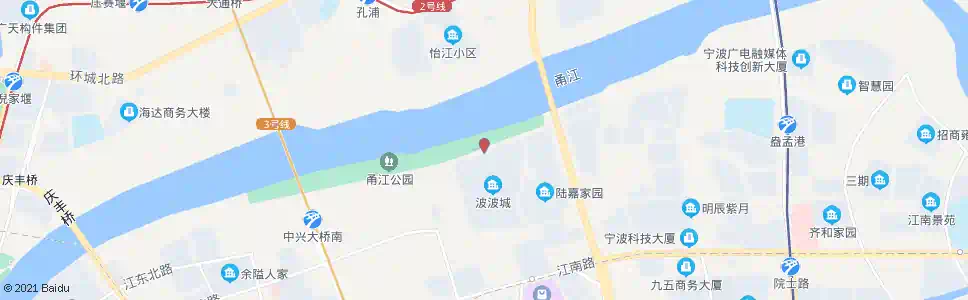 宁波BOBO城北门_公交站地图_宁波公交_妙搜公交查询2025